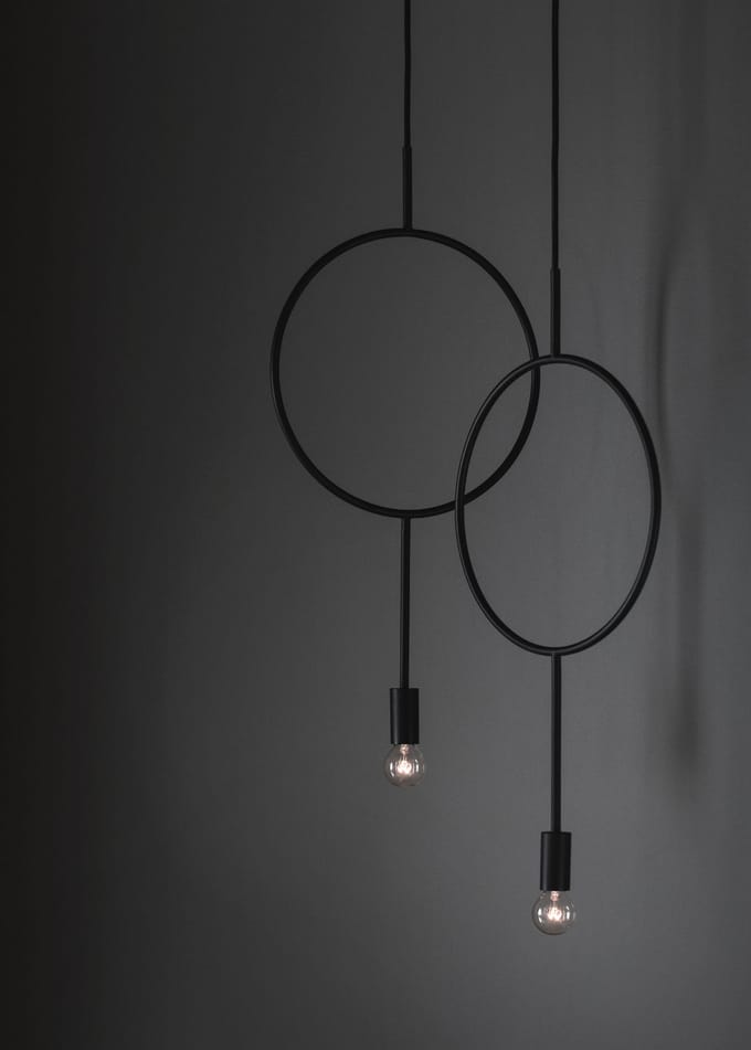 Northern - Circle pendellamp - zwart