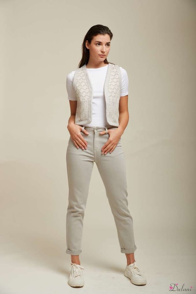 Broek Toxik3 normale taille regular fit grijs