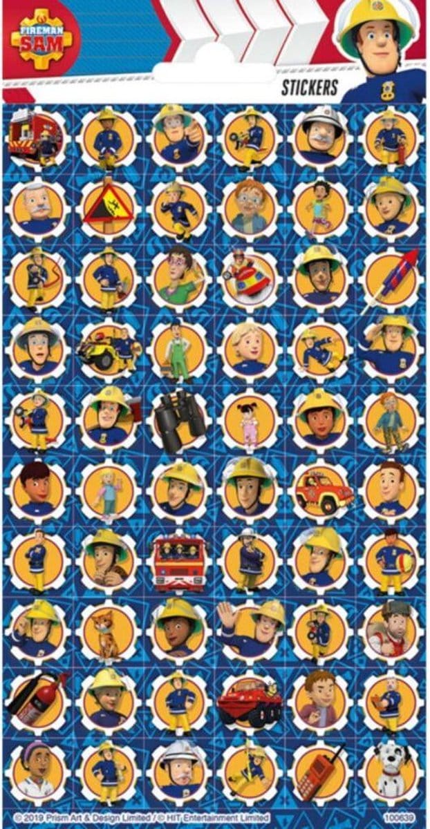 Wefiesta - Stickers Brandweerman Sam