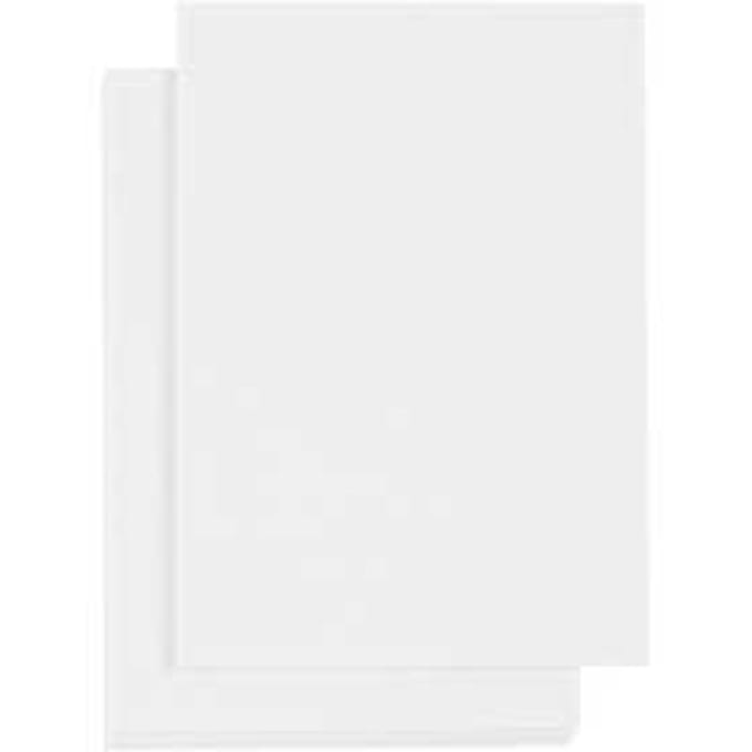 3D foam pads, A6, vel 105x148 mm, dikte 2 mm, wit, 5 vel/ 1 doos