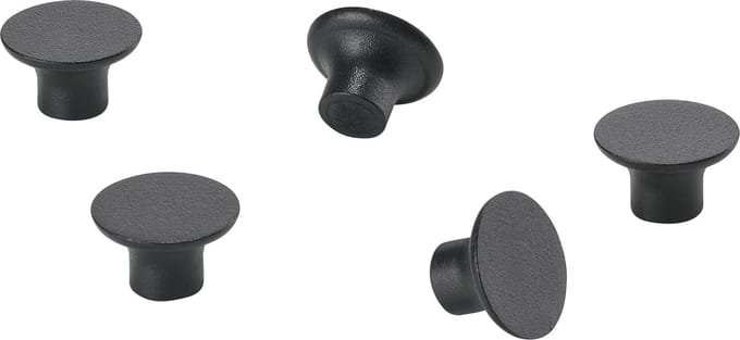 Zone A-Collection magneten set van 5 zwart