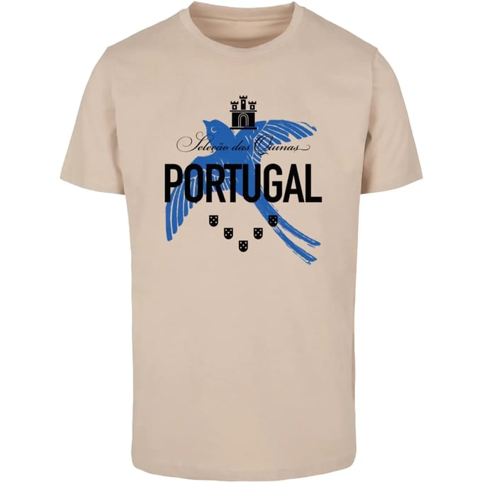 Mister Tee - Portuguese Swallow Heren Tshirt - XXL - Creme