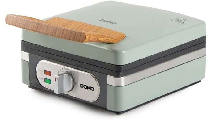 DOMO WAFFELMAKER Wafelijzer Saliegroen
