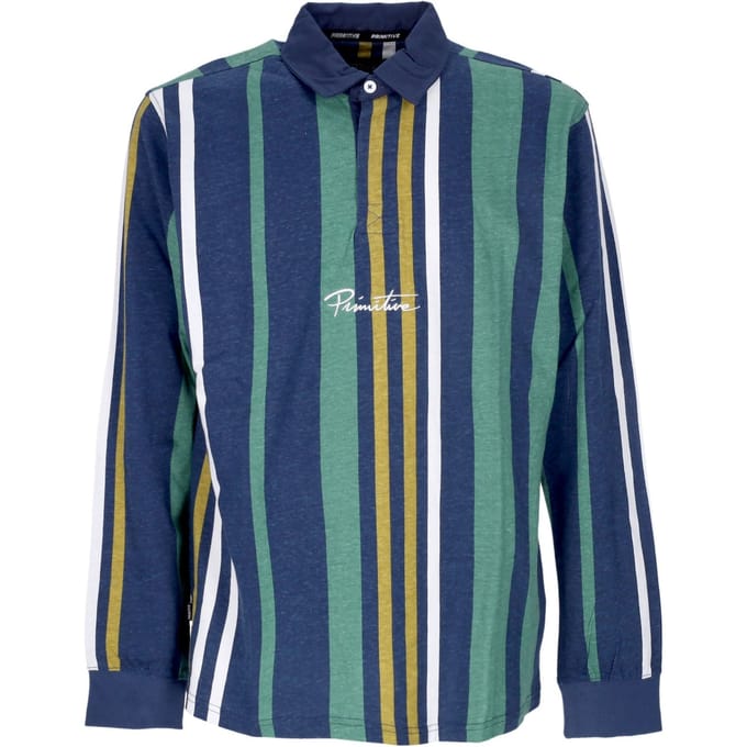 Sammy Herenpolo met lange mouwen L/s Rugbypolo Marine