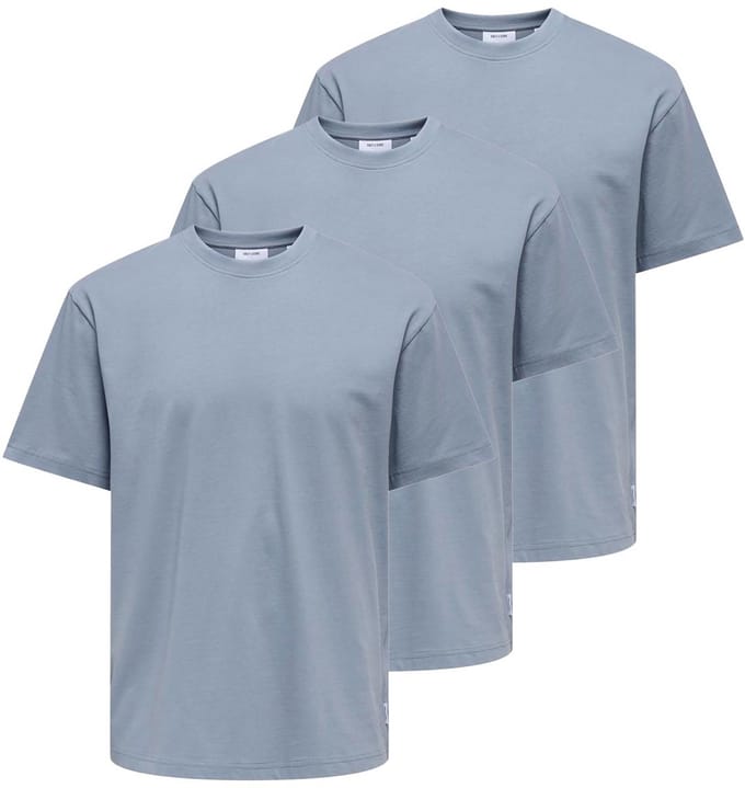 Only & Sons Heren t-shirt 3 pack Onsfred