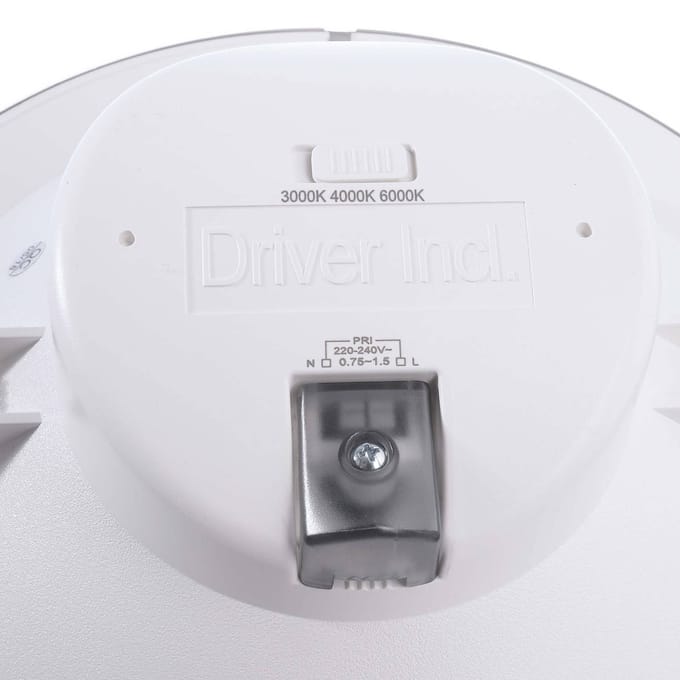 Deko-Light LED plafond inbouwlamp Acrux, Ø 24 cm, zwart, CCT