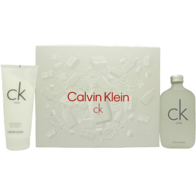 Calvin Klein CK One Geschenkset - EDP 200ml & Body Lotion 200ml