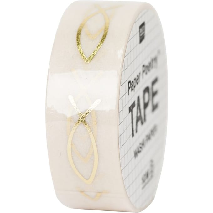 Washi tape gouden vis 10m