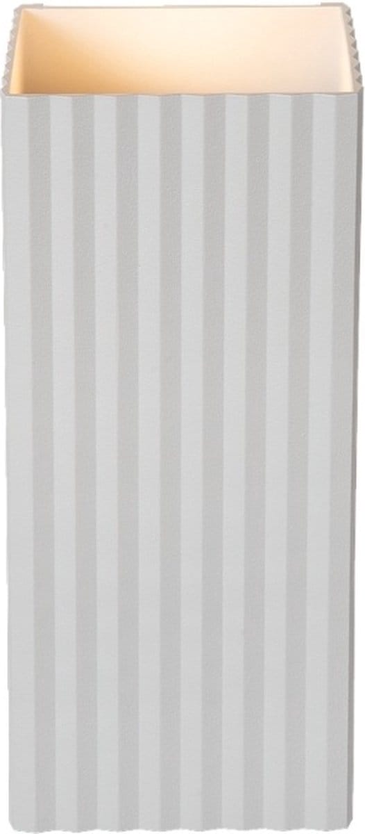Atmooz - Ribble - Wandlamp - Wit - 18 cm - Rechthoekig - Woonkamer - Slaapkamer - Eetkamer