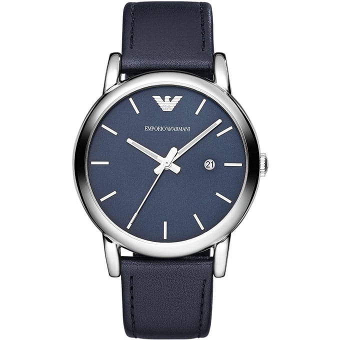 Emporio Armani AR1731 Blauw Wijzerplaat Herenhorloge