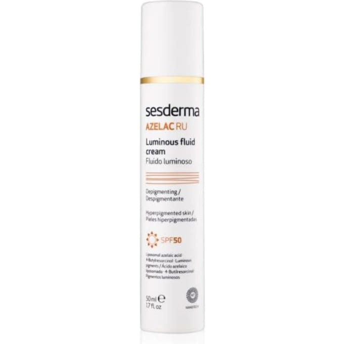 Sesderma Azelac Ru Crème Fluide Lumineuse Dépigmentante Spf50 50 ml white