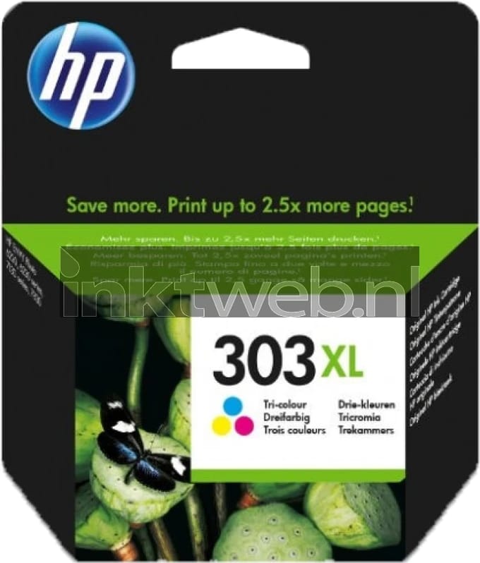 Inktcartridge hp t6n03ae 303xl kleur