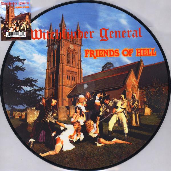 LP Plaat WITCHFINDER GENERAL - Friends Of Hell BOBV499PD Back On Black 2017 VK Rock brown