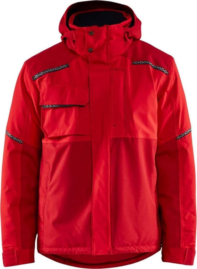 Blaklader 4881 Winter Werkjas Rood/Zwart