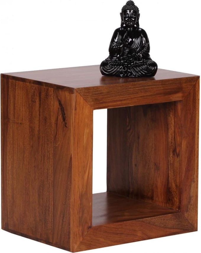 Gate39 - Mumbai 44 x 33 Bijzettafel - Bruin