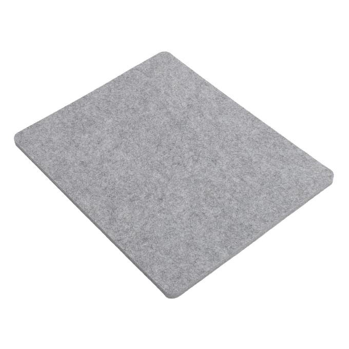 Wollen Strijkmat Hittebestendig Pure Wol Perskussen Draagbare Strijkdeken voor DIY Quilten gray