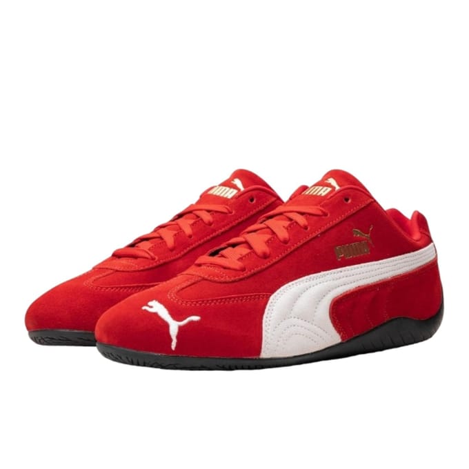 Puma Speedcat Sneakers Heren - Rood - Maat 43 - Suède
