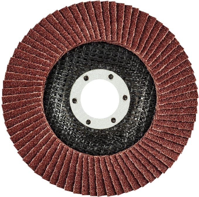 Graphite - Slijpschijf - 115 mm - K80 - Voor Metaal en Hout