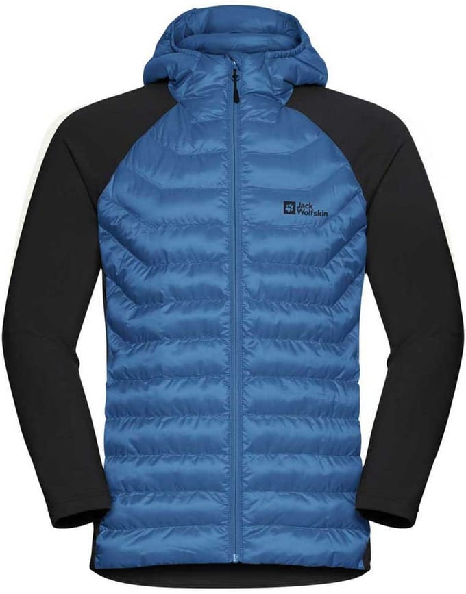Jack Wolfskin Routeburn Pro Hybrid Jas Blauw M Man