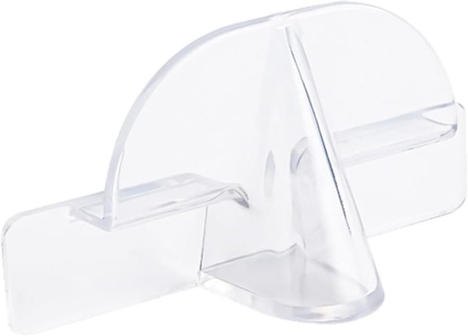 Brilhouder - Wandhouder - Brillen Opbergen - Zonder Boren - 8 cm - Wit