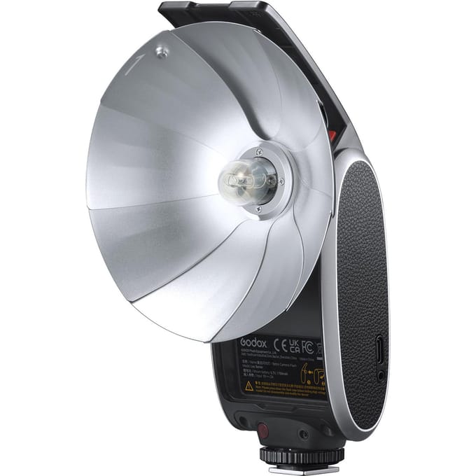 Godox Lux Senior Retro Camera Flash GN14 Température de couleur 6000K Modes Flash automatique et manuel 1/1-1/64 noir