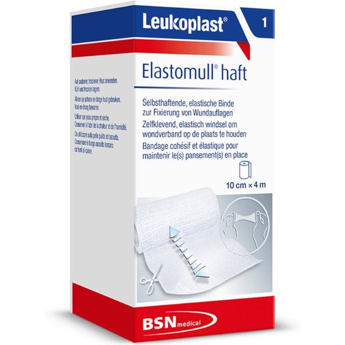 Leukoplast® Elastomull Haft 10 cm x 4 m 1 Gaasverband