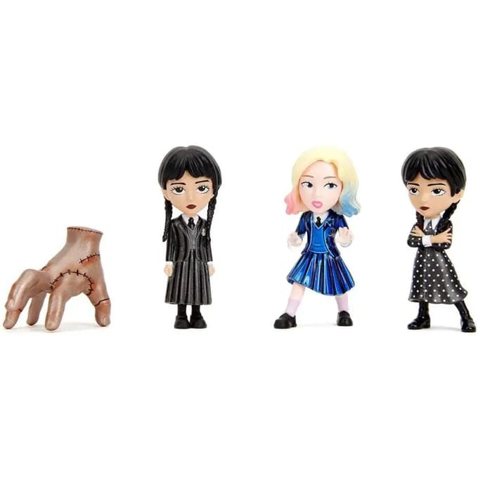 Beeldje Jada Toys Wednesday assortiments Diecast Nano Metalfigs Wave (x4)