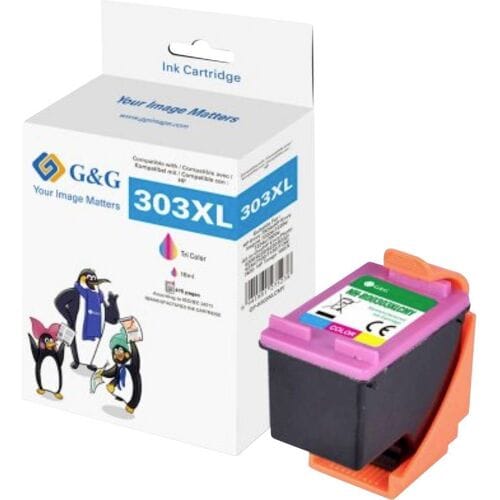 G&G Inktcartridge Compatibel Kleur GP-H303XLCMY