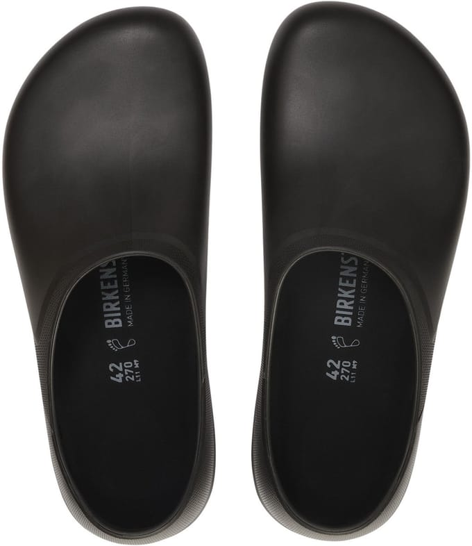 Birkenstock PROFI BIRKI 2.0 POLYURETHANE Clogs - Heren - Zwart