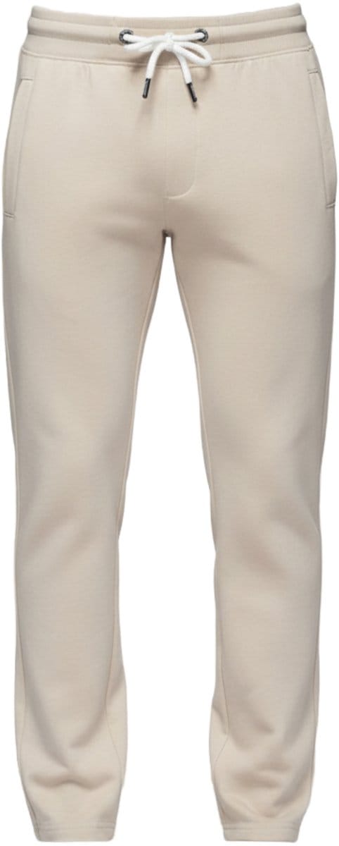 OMBRE Broek - Slim Fit - Katoen - Trekkoord Lichtgrijs M