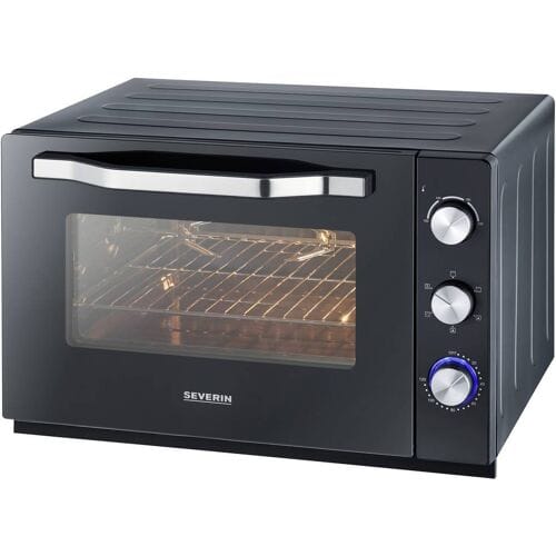 Severin 2073 Mini-oven Timerfunctie, Grillfunctie, Met pizzasteen 60 l