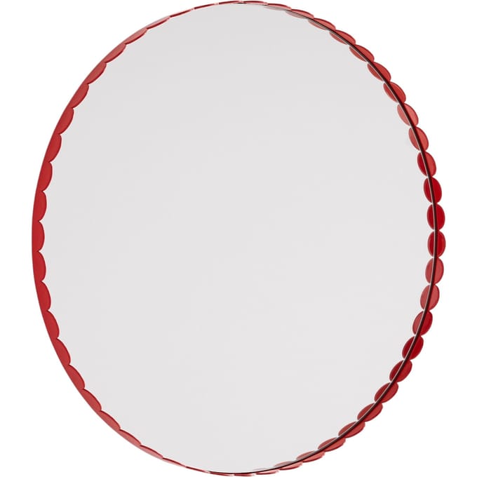 HAY - Arcs Spiegel rund - rood