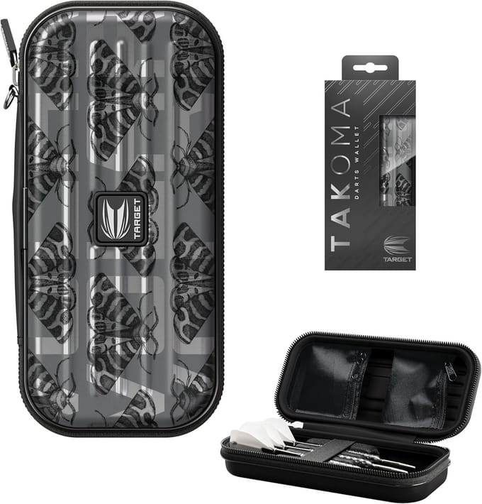 Stevige Dart Wallet voor 3 Volledig Gemonteerde Darts en Accessoires