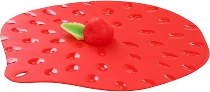 Strawberry - aardbei deksel 23cm van Charles Viancin