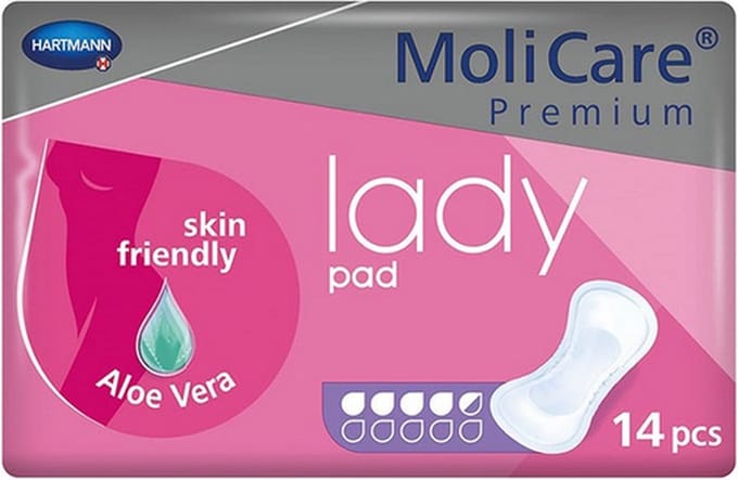 Hartmann Molicare Premium Lady Pads 4.5 druppels - 1 pak van 14 stuks