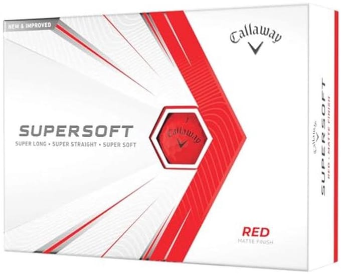 Supersoft Golfballen voor Hoge Prestatie en Afstand