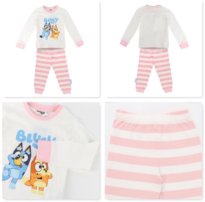 Pyjama Bluey Maat 3 jaar 100% Katoen