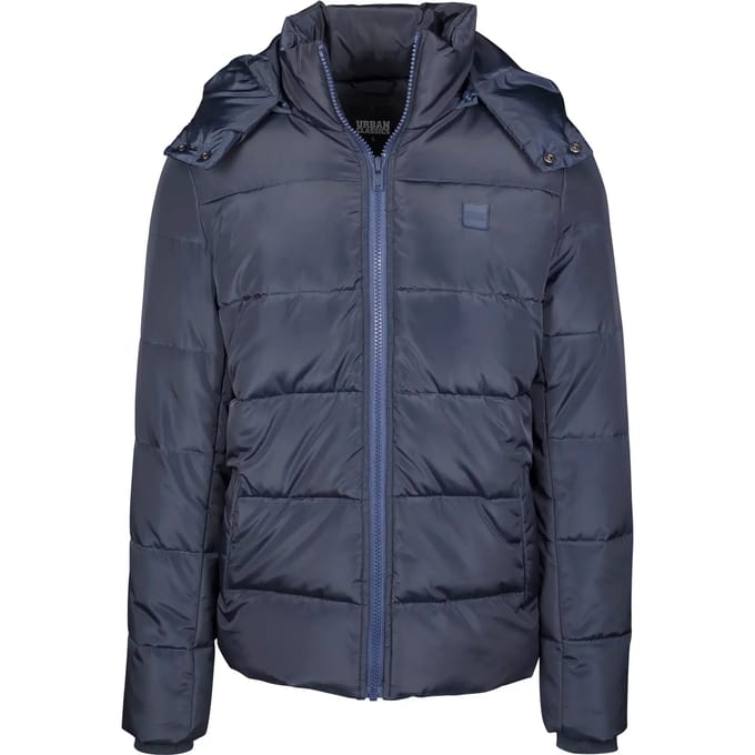 Urban Classic Hodded Jas Vrouwen Blauw