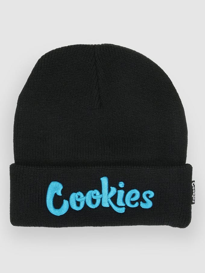Cookies Original Mint Embroidered Knit Muts zwart