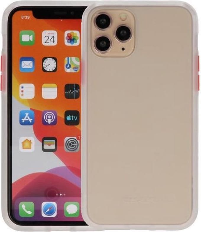 Hardcase Backcover voor iPhone 11 Pro Transparant