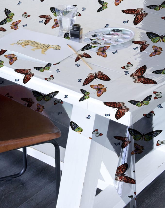 d-c-fix Vlinder Tafelzeil - 140x180cm - Multi - Dieren