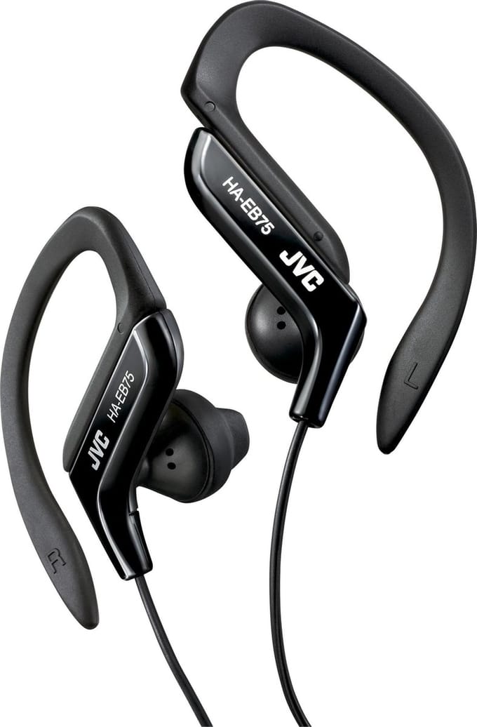 JVC HA-EB75-B - Sport Clip hoofdtelefoon - Zwart