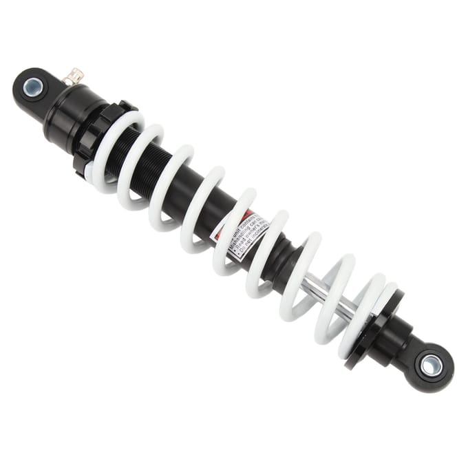 330mm Motorfiets Schokdemper Hoge Prestaties Verstelbare Demping voor 50cc 110cc 125cc PIT QUAD white
