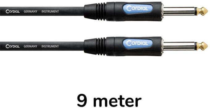 Cordial CCFI 9PP - Instrumentkabel - Jack-Jack - 9 meter