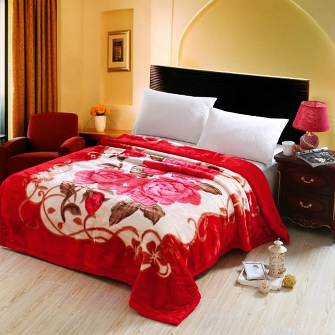 Extra Zachte Warme Dubbele Deken voor Bed en Bank 180x220 cm