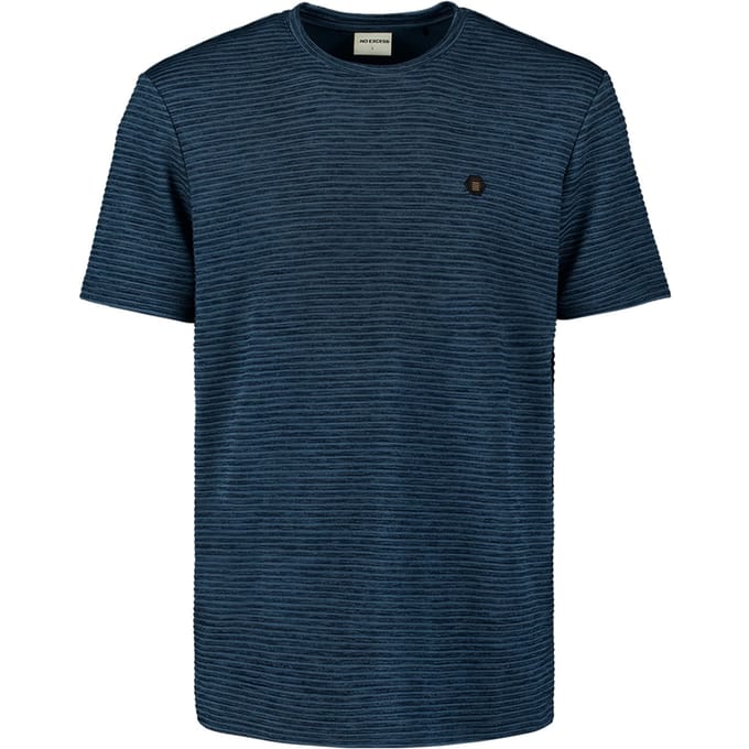No Excess T-shirt - Modern Fit - Blauw - XL