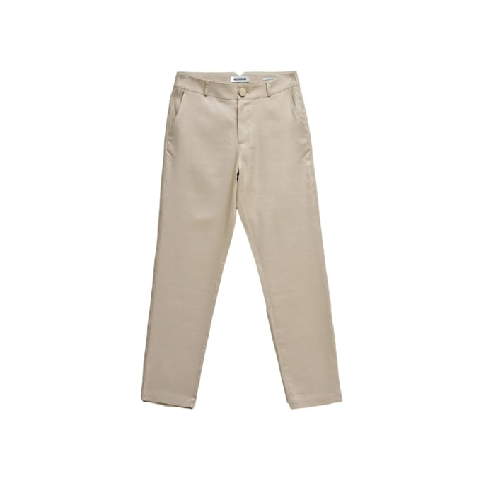 Linnen chino pantalon voor dames Salsa Jeans