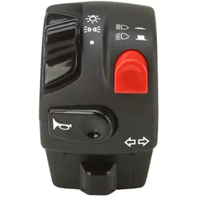 Commodo gauche Domino éclairage clignotant klaxon pour moto 0060AA.9A.04-04 Neuf