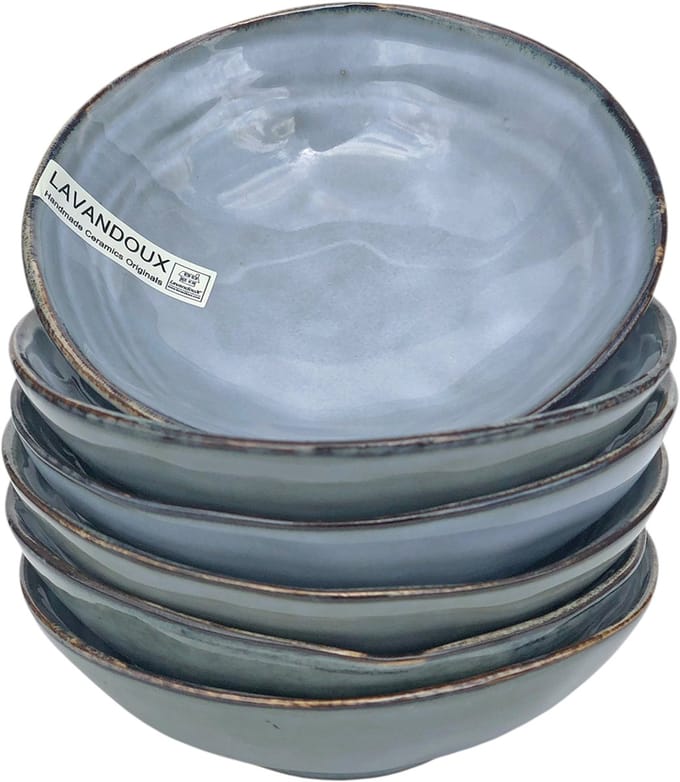 Lavandoux - Borrelschaaltjes - Tapas Schaaltjes - Ø12 - Blauw - Set van 6