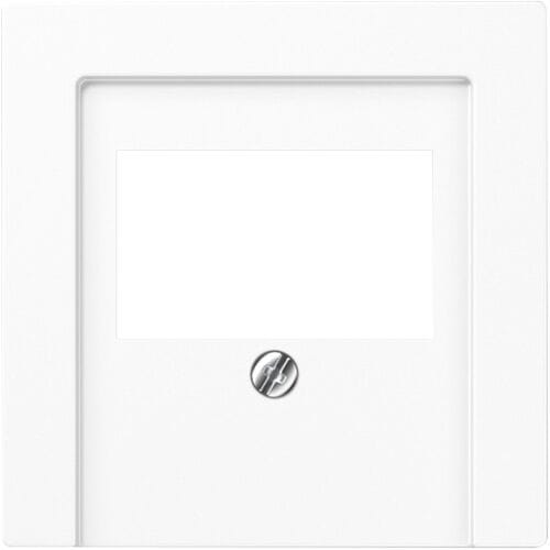 Jung AS500 centraalplaat USB Glanzend wit